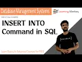 INSERT INTO Command in SQL Lesson 28 DBMS Learning Monkey