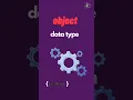 object data type - reference data type in JavaScript Part-1 JavaScript Tutorial in 1 minutes