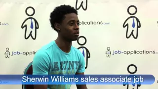 Sherwin-Williams Interview - Sales Associate