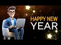 New Year Project Using HTML CSS And JavaScript Happy New Year Projects 2025