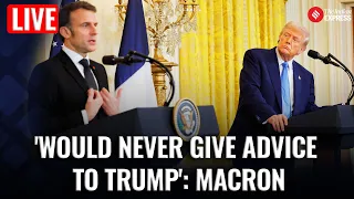 LIVE | 'I would never give any advice to President Trump': Macron | Trump-Macron Joint Remarks | G7