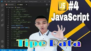 JavaScript Tutorial Tipe Data Belajar Javascript