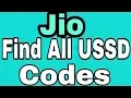 How To Find All USSD Codes In Jio