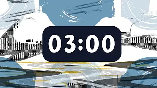 3 Minutes Timer With Relaxing Music 