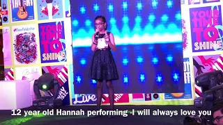 Download Hannah Jino Koshy performing I will always love you by Whitney Houston MP3