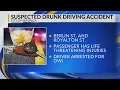 Driver arrested passenger injured in Waupaca crash