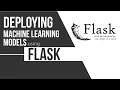 Deploying Machine Learning Models using Flask on your Website