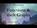 Functions their Graphs Precalculus