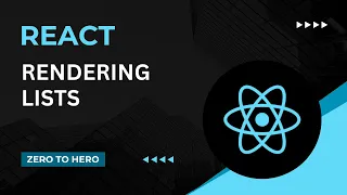 React JS Tutorial for Beginners Rendering Lists