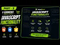 Build an E-Commerce Website From Scratch Part - 9 JavaScript Functionality