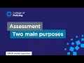 Assessment - Two main purposes explainer 15 Problem solving with the SARA model