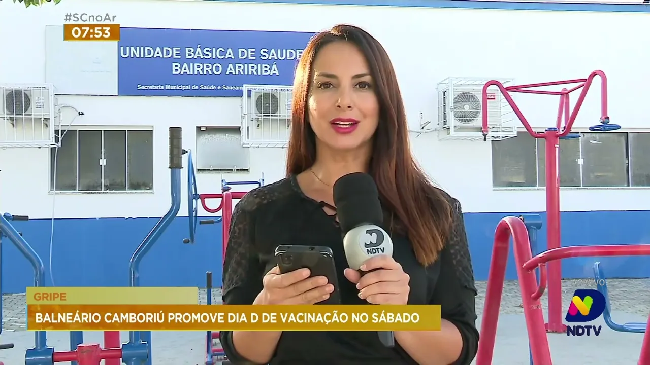 Dia D da Vacinação contra a Influenza acontecerá nesta sábado em Balneário Camboriú