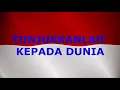 Lagu BERKIBARLAH BENDERAKU (GOMBLOH) - KARAOKE TANPA VOKAL NADA WANITA