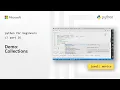 Demo Collections Python for Beginners 26 of 44