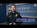 School Zone Camera PSA with Chief Sizemore English