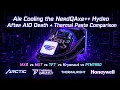 Air Cooling the NerdQAxe Hydro After AIO Death Thermal Paste Comparison