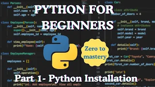 Python for Beginners Part 2 Installing Python the Right Way