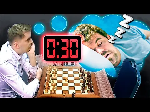 Download MP3 Magnus Carlsen Arrives With Only 30 Seconds To Play