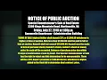 Henry County Property Auction July 2018