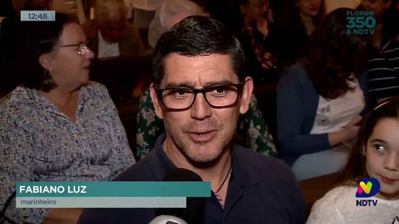 Floripa 350: circuito "Música nas Igrejas" emociona público na Igreja Nossa Senhora das Necessidades