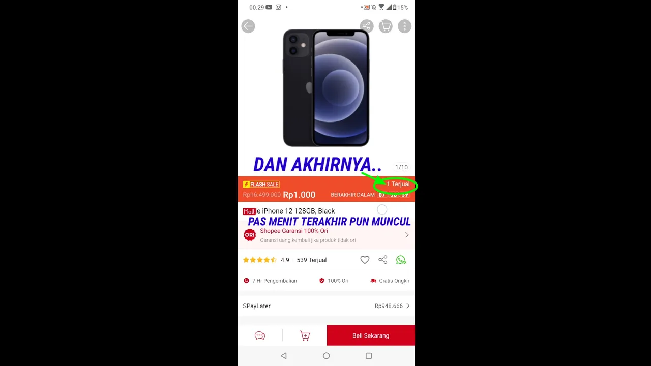 Cara Belanja Gratis Rp 0 Rupiah (Traktiran Pengguna Baru Tokopedia) #carabelanjagratis #tokopedia