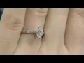 0 70ct Marquise Diamond Engagement Ring SD018