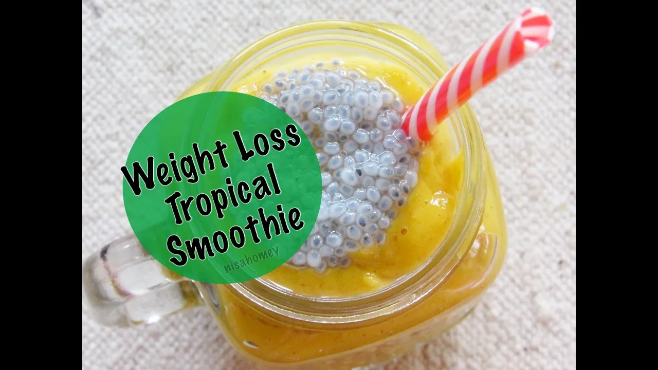 Smoothie Recipe For Weight Loss - Fast Diet Tropical Weight Loss Smoothie To Lose Weight Fast