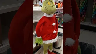 Gemmy animated Life Size 5ft Tall Grinch animatronic