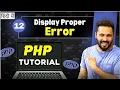 Php Tutorial in Hindi Display Errors this page isn t working http error 500