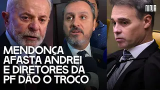 💥André Mendonça afasta chefe da PF e leva resposta: 11 diretores colocam cargos à disposição💥