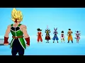 All Super Saiyan Bardock Unique Interactions