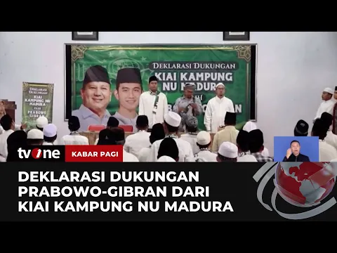 Ratusan Kiai di Sampang, Jawa Timur Dukung Prabowo-Gibran