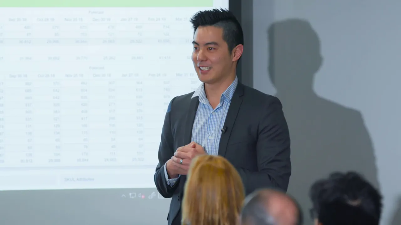 GAINS Demonstration - Demand Planning with Machine Learning & AI - system demonstration
