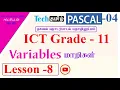 Pascal Programming - Variables Tech tamil Fahim sir grade 11 ict less
