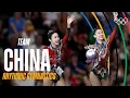 Lagu Team China’s Rhythmic Masterpiece at #Paris2024 🏆 Flow, Fire, and Gold