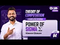 Lec-4 Power of Sigma in TOC Kleene closure in TOC