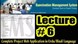 Lecture 6 Examination Management System Inserting Answers Options Data into SQL Database through VB