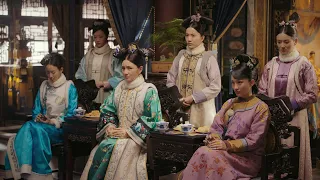 瑯嬅下令節儉過日子，眾嬪妃不高興了，如懿講典故諷刺瑯嬅虛偽#周迅 #霍建華 #青櫻傳#中國電視劇