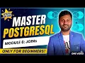 PostgreSQL From Zero To Pro Beginners Course Module 6 JOINs