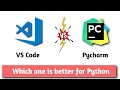VS Code PyCharm difference between pycharm and visual studio code AviUpadhyay