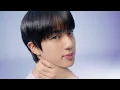 Download Lagu BTS's JIN winks with shiny hair flowing! Message in Japanese / Lucido-L Re Series CM + Interview ...
