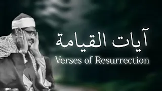                                                   آيات الموت والقيامة بصوت المنشاوي دندنها