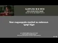 JUNG SEUNG HWAN  (정승환) -  SLEEPLESS (잠 못 이루고) LYRICS (가사) | SOLD OUT ON YOU (오늘도 매진했습니다) OST