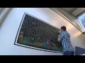 Chalk Art Time-lapse Spring Forward designthis