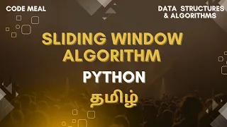 Sliding Window Algorithm - Python