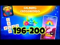 CALMING CROSSWORD level 196 197 198 199 200