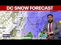DC Snow Forecast Winter Weather Advisories Warnings issued