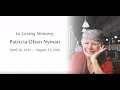 Patricia Nyman Graveside Service