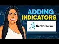 Thinkorswim Tutorial Add Customize Indicators