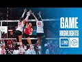 Indiana at Wisconsin | Highlights | Big Ten Volleyball | 11/09/2025